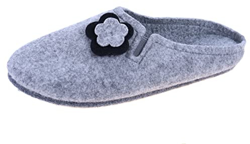 APREGGIO Pantofole Donna Invernali Calde in Feltro - Scarpe Comode