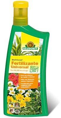 GROWMANIA Fertilizante Universal 1 L de Neudorff | Abono BioTrissol para Plantas de Jardín, Huerto y Frutales | Agricultura Ecológica para Interior y Exterior