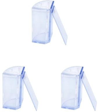 Lot de 3 raboteuses à savon en acrylique pratique pour la cuisine Chocolat