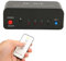Audio Umschalter 4-Wege Cinch Schalter - Aluminiumlegierung Multifunktionaler 4-in-4-out Stereo Umschalter Mit IR Fernbedienung für DVD Spielekonsole