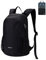WATERFLY Ultraleicht Rucksack Faltbar 18L: Klein Packable Wanderrucksack Leicht Dünner Tagesrucksack Sportlich Daypack für Sport Outdoor Wandern Reisen Städtetrips Einkaufen Herren Damen