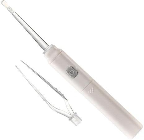 Élimination du cérumen | Extracteur de cérumen avec lumière LED, pointes en silicone souple et -oreilles pour bébés, et adultes