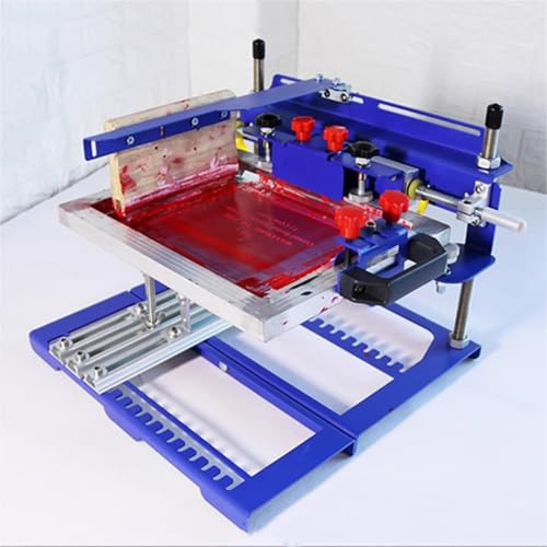 Máquina de serigrafía de botellas cilíndricas, diseño curvado manual, área de impresión de 260 x 450 mm para botellas cilíndricas y cónicas