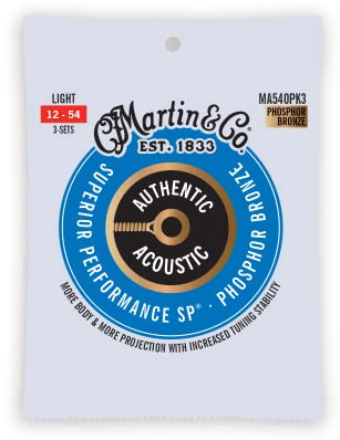 Martin Accoustic 41Y18MA540PK3 gitarrsträngar