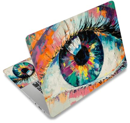 Adesivo per computer portatile, adesivo universale in vinile per notebook da 11,6, 12, 13, 13,3, 14, 15, 15,4, 15,4, 15,6, 15,6, copertura adesiva universale in vinile per notebook e netbook