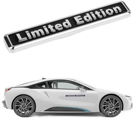 QEQSHQO 3D coche edición limitada logotipo pegatinas metal coche emblema insignia coche coche para auto moto motocicleta ventana puerta PC Tablet portátil accesorios tuning regalo