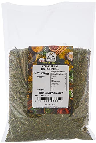 Old India Chives Dried (Rolls/Flakes) 250g
