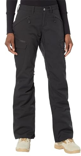 Burton Women's Gloria Stretch Insulated 2L Pants, True Black, Medium