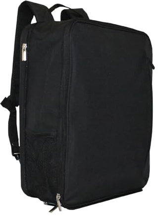 Techmade Ryanair Rucksack Erweiterbar Handgepäck Flugzeug 30x15x40 cm, Laptop Rucksack 17,3 Zoll Diebstahlschutz, Mehrere Fächer, Wasserdicht, mit Trolley-Gurt, Ideal für Arbeit, Schule