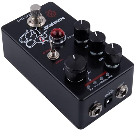 ZMdooreasy Guitarists' Choice For Mosky King Guitar Effects Pedal Volume Filter Fuzz Distortion Effects Pedal For All Genres