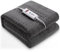 BODIOO Electric Blanket Heated Blanket Heated Mattress Pad 120 x 140 cm Throw Soft Heated Underblanket with LED Screen 10 Heating Levels and 9 Timer Great Gifts for Special Day (gray)