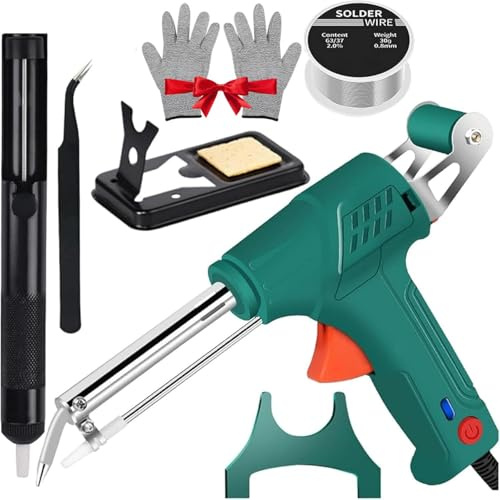Outil De Soudage Laser Industriel À Chauffage Interne,Fer A Souder Laser Multifonction Portable,Pistolet À Souder Manuel 60 W, 3 En 1 Avec Dérouillage, Découpe Et Soudage,Vert - Chauffage Interne