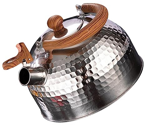 LIGIGWASH Teiera Acciaio Automatico Termoisolante Antiscottatura Bocca per Riempimento Rapido Adatta Gas e Induzione