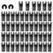 Numbowon 52PCS Multi Tool Blades, Universal Oscillating Saw Blades, High Carbon Steel, Compatible with Milwaukee, Makita, Ryobi, Rockwell, Bosch, Wood, Plastic, Soft Metal, Gypsum Board
