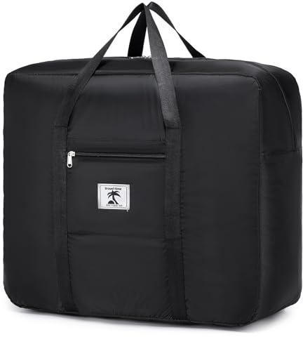 SUCIKORIO 56x45x25cm New easyJet Jet 2 Handgepäck Tasche für Flugzeug, Wasserdicht Oxford Reisetasche Faltbare Cabin Bag 65L Groß Carry On Luggage Für Weekender, Damen, Herren, Reisen