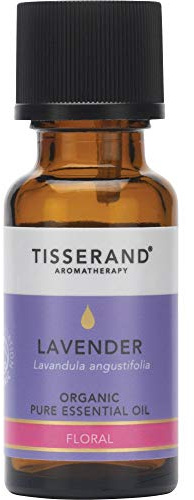 Tisserand Aromatherapy,Lavender - Organic Essential Oil,Massage Oil, Aromatherapy Oil, Skin Oil, Oil for Diffuser, 100% Natural Pure Essential Oils,20ml