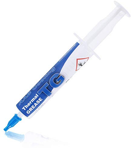 AABCOOLING Thermal Grease 10g - Wärmeleitpaste Weiß - Mit Hoher Wärmeleitfähigkeit für Alle CPU-PC Kühler-Lüfter Prozessor, Wasserkühlung, Niedriger Thermischer Wiederstand, Wärmeleitpad 1.5 W/mK