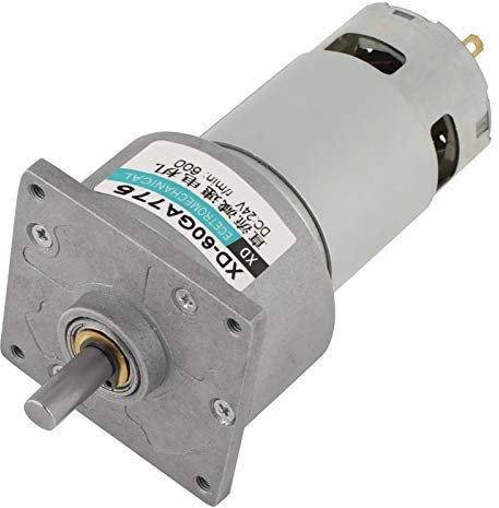 5-600 RPM Speed ​​Reducer Getriebemotor DC 12 / 24V 35W CW/CCW Micro Hohe Drehmoment Drehzahl Getriebe(24V 600RPM)