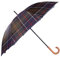 Barbour Umbrella Tartan Walker Olive Green (Dark) One Size