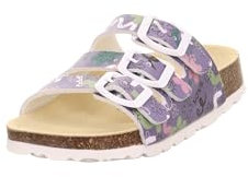 Superfit Mädchen Fussbettpantoffel Pantoffeln, Lila Mehrfarbig 8510, 41 EU