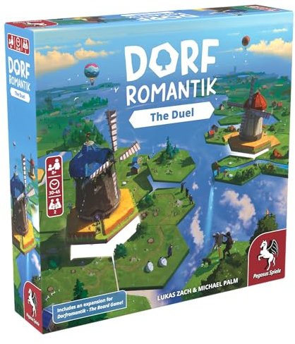 Pegasus Spiele Dorfromantik – The Duel (English Edition)