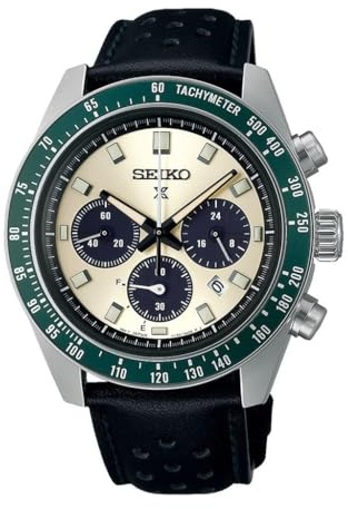 Seiko SSC943P1 Armbanduhr Chronograph mit Solarquarz, Sport