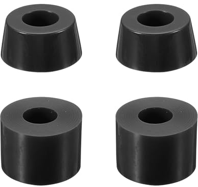 PATIKIL Skateboard Bushings, 90A PU Long-Board Truck Bushings Rebuild Kit for Skateboard Parts, Black