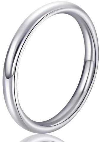 Roluck Anello per Pene in Metallo per Uomo Cock Ring per Una Maggiore Potenza, Gioielli Intimi per Glande Anelli Pene per Eiaculazione Ritardata, Sesso Toys Sessuali per Uomini (L: 5 cm)