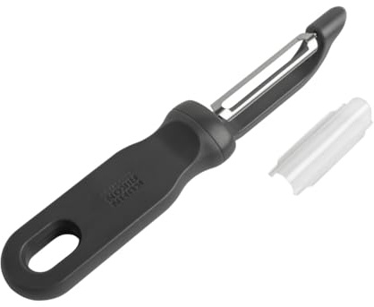 Kuhn Rikon Classic Swivel Peeler, Vegetable Peeler with Straight Stainless Steel Blade, Potato Peeler for Fruits and Vegetables