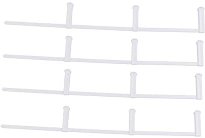 BESPORTBLE Clôture De Table De Sable De 1 M Modèle Décoratif Clôture De Jardin en Plastique Échelle 1/100 Matériau De Construction De Jardin