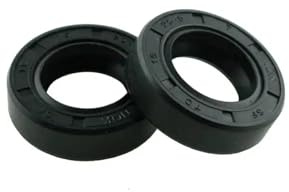 JLJLJ 10 retenes de aceite for eje NBR TC-15 * 22 * 23 * 24 * 25 * 25.5 * 6 * 7 * 8 * 10 recubiertos nitrilo(15x22x6 10pcs)