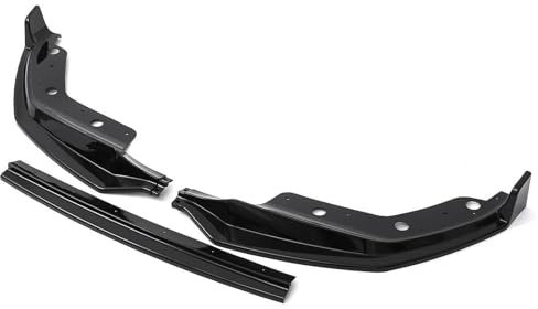 Spoiler anteriore per auto Per BMW Per La Serie 3 Per G20 2019 2020 3PCS Auto Paraurti Anteriore Lip Spoiler Splitter Diffusore Staccabile Body Kit Copertura Della Protezione Spoiler Anteriore Sottopa