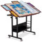 Becko US 1500 Piece Tilting Jigsaw Puzzle Table with 5 Drawers & Cover