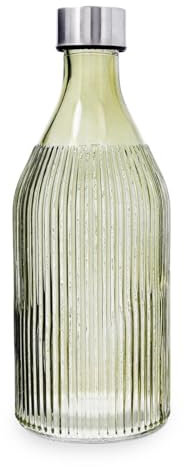 Quid Maison Botella Mesa Vidrio Con Tapón 1l Sodo No Apto Microondas