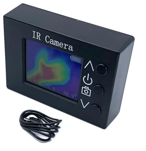 Caméra d'imagerie thermique portable pour capteur infrarouge MLX90640ESFBAB avec résolution 32 x 24