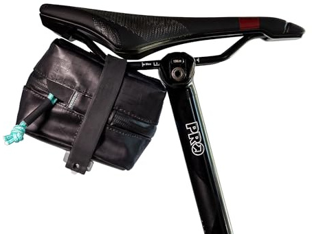 ORUCASE Saddle Bag HC β (SB30 / 0.5L) Waterproof Bike Seat Bag with YKK AquaGuard Zipper, Foam-Lined Protection & TPU Gear Strap β Compact Under-Seat Storage for Road, Gravel & MTB - Black