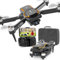 F198 Drohne mit HD Kamera, Mini Drone Dual Kamera, Geste/VR Steuerung, 3D Flips, 3 Geschwindigkeiten, 20 Min Flugzeit, Bürstenloser Motor, für Auto-Hover, One-Key Start für Erwachsene/Anfänger