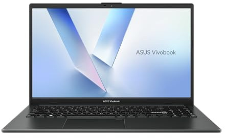 ASUS Vivobook Go 15 E1504FA, Notebook con display 15.6 IPS, Anti-glare, 60Hz, processore AMD Athlon™ Silver,RAM 4GB, 128GB SSD, WIN11 Home S, Nero