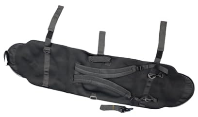 KTUXZCI Housse de fiable pour snowboard, idéale pour vos skis lors de vos voyages en plein air. Bandoulière élastique pour homme et femme.