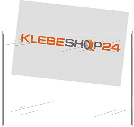 Klebeshop24 Selbstklebetaschen, breite Seite offen, DIN A5 20 Stück