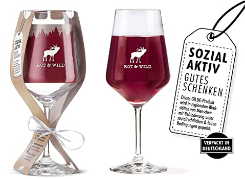 GILDE Glas Weinglas Rot & Wild 500ml 46395