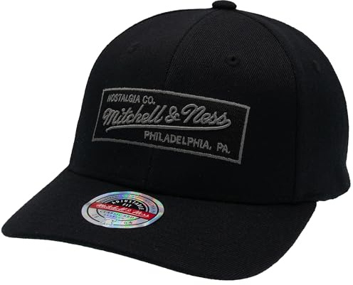 Mitchell & Ness Box Logo Classic Red Snapback
