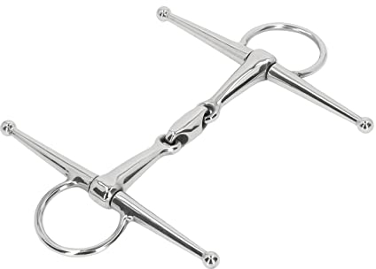 135 Mm Pferdemaulgebiss, Edelstahl Trense Pferdebackentrense Pferdegebiss Westerntrense für den Anbau Im Freien