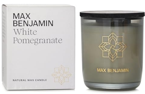 Max Benjamin Duftkerze White Pomegranate 210g