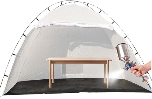 Tienda de pintura | Cabina de pulverización plegable | antiviento para pintura en aerosol para muebles de jardín, arte de bricolaje, ocio al aire libre | Refugio fiesta