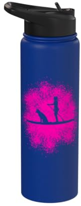 SUP Doggie Paddle Standup Paddling Dog Stainless Steel Insulated Water Bottle