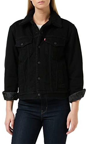Levi's Damen Ex-Boyfriend Sherpa Trucker Jacke