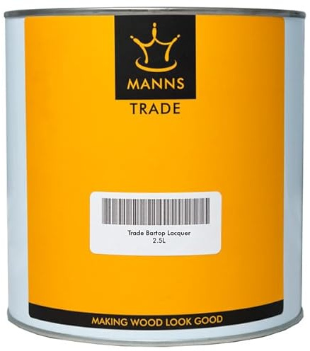 Manns Trade Bar Top Lacquer - Gloss - 2.5L