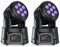 BETOPPER Stage Lights Mini Moving Heads 7x8W LED 9/14CH Disco DJ Lights' Dance Lighting LED RGBW DMX512 Sound Activated High Energy Light for Party Wedding Club Bars Show (2, 2S)
