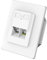 LEENUE Netzwerkdose Unterputz CAT7, RJ45 Lan Dose CAT6A Geschirmt, Ethernet Dose 2 Port RJ45 Dose, 10 Gigabit Ethernet POE Weiß